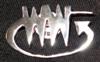 A pin custom-made by monstermkr and worn to the show.